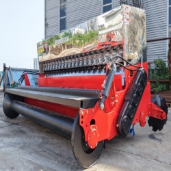 双轴旋耕施肥播种镇压开沟一体机